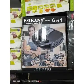 Sokany sandwich 6 in 1 - 2