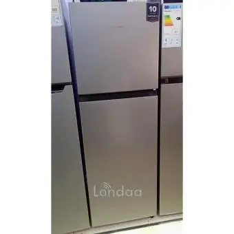 Hisense 200L Double Door Refrigerator, - Silver - 2