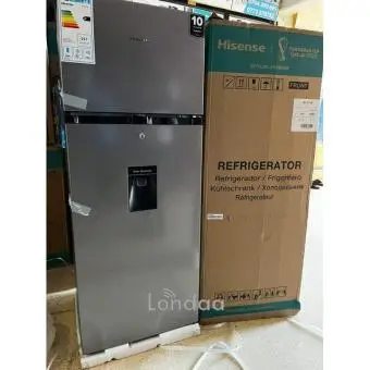Hisense 270L Dispenser Top Mounted Double Door Fridge Refrigerator -Silver - 3