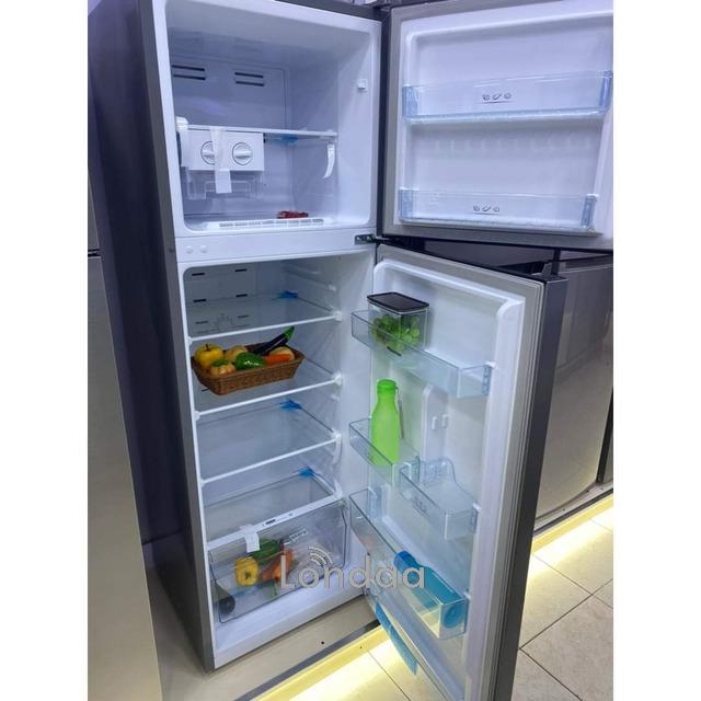 Hisense 328 Litre Double Door Fridge, Top Mount Freezer 328L, Frost