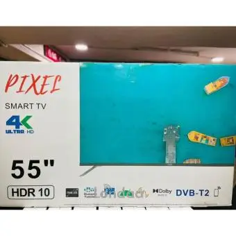 55" pixel smart tv 4K UHD Bluetooth