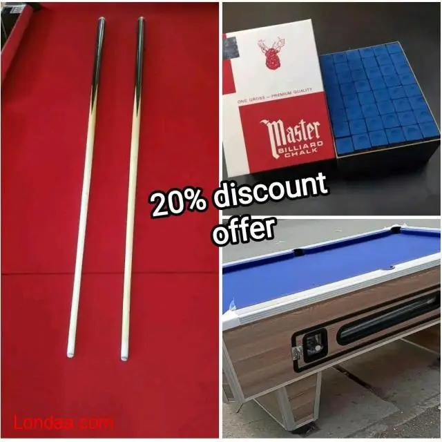 How much is a Pool table with all accessories - 2/2