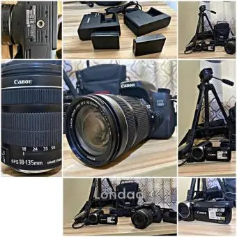 Camera Canon 760D with 18-135 IS STM