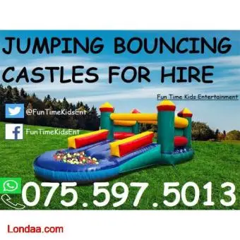 JUMPING BOUNCING CASTLES FOR HIRE!