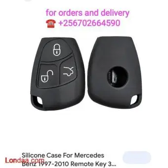 Mercedes Benz 1997-2010 3 key button remote silicone cover