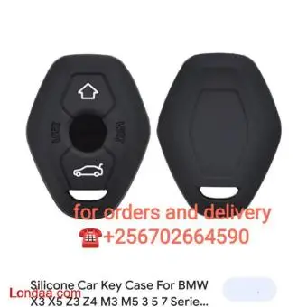 BMW CAS 2 button series silicone key cover case - 1