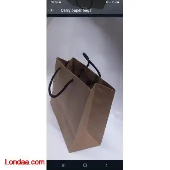 Takeaway carry paper bags - 4