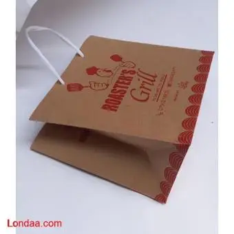 Branded carry takeaway paper bag - 2