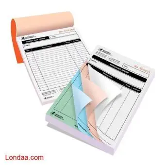 Receipt Books and Invoice Books - 2