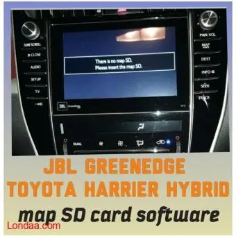 HARRIER HYBRID RADIO MAP SD CARD JBL SOFTWARE