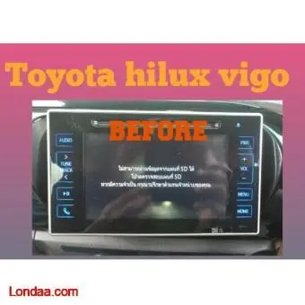 TOYOTA HILUX FORTUNER RADIO MAP SD CARD P10774