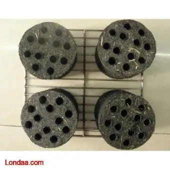 Charcoal briquettes for cooking and brooder. - 4