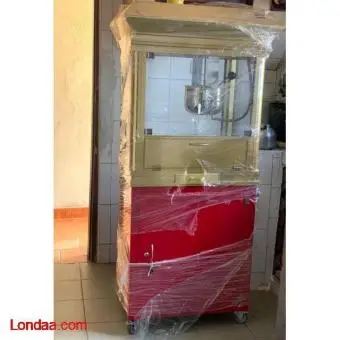 Large scale commercial popcorn machine - 2