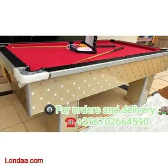 2 in 1 Dining Pool Table Multi-Functional - 2
