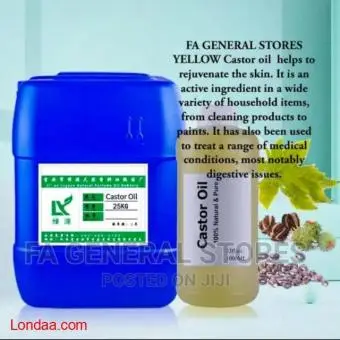 YELLOW CASTOR OIL cold pressed - 3