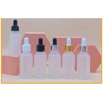 30ml frosted glass bottles