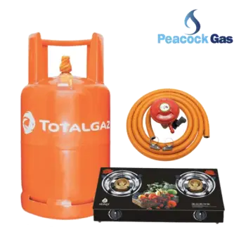 Total gas cylinder 12kg full kit - 2