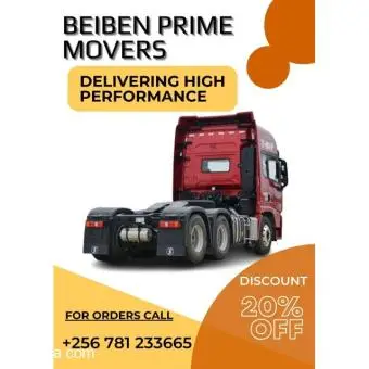 Prime Mover Truck High Quality Supplier In Uganda