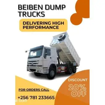 Heavy trucks for Construction companies In Uganda