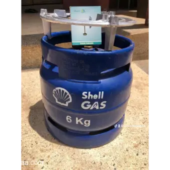 Shell gas cylinder 6kg fullset