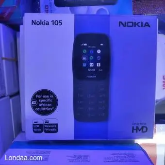 SHARE THIS PRODUCT   Nokia 105 New Afican Edition 1.77" 4MB RAM 4MB ROM 800mAh - Charcoal - 1