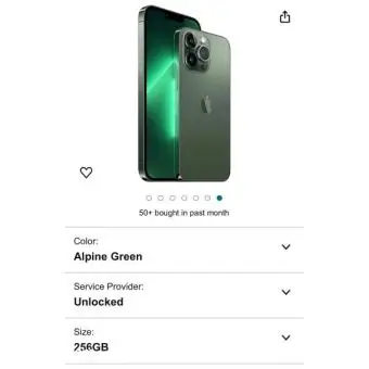 iPhone 13 Pro, 256GB, Alpine Green - Unlocked (Renewed) - 4