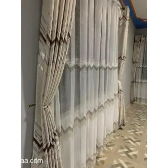 Unique curtain drapes, black out materials