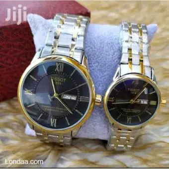 Apair of Tissot couple watches