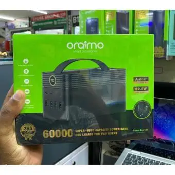 Oraimo Powerbox 600 60000mah 22.5W Power Bank - 2