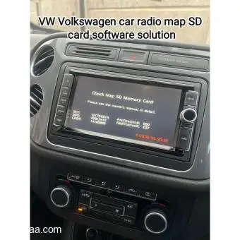 VW Volkswagen check map SD memory card
