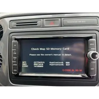 VW Volkswagen check map SD memory card - 2