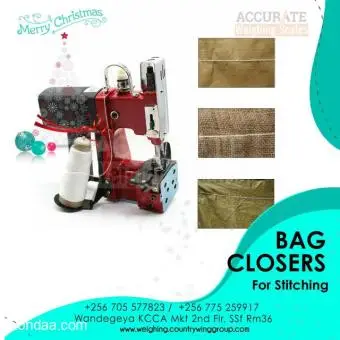 Standard double lock bag closing machine in Kampala - 1