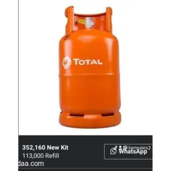 Total gas refill 12kg@100000