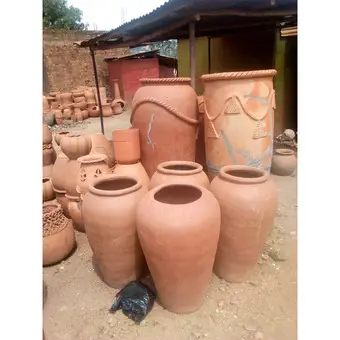 Clay Flower Pots - 3