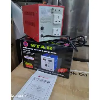 Original STAR 1000w (1KVA) Automatic AC Power Voltage Regulators - 2