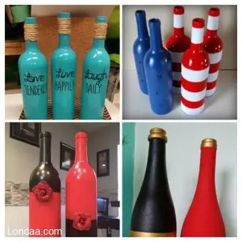 Decorated Glass Bottles/Art bottle/Designed Bottles