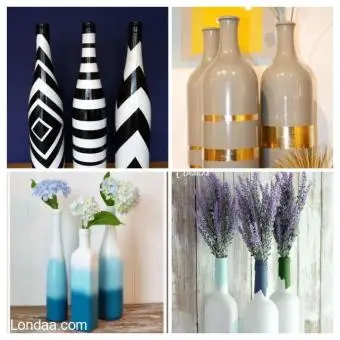 Decorated Glass Bottles/Art bottle/Designed Bottles - 4