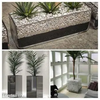 Ultra-Glass Planters/Flower Pots - 2