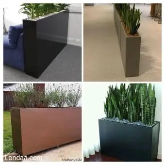 Ultra-Mettalic Planters/Flower Pots